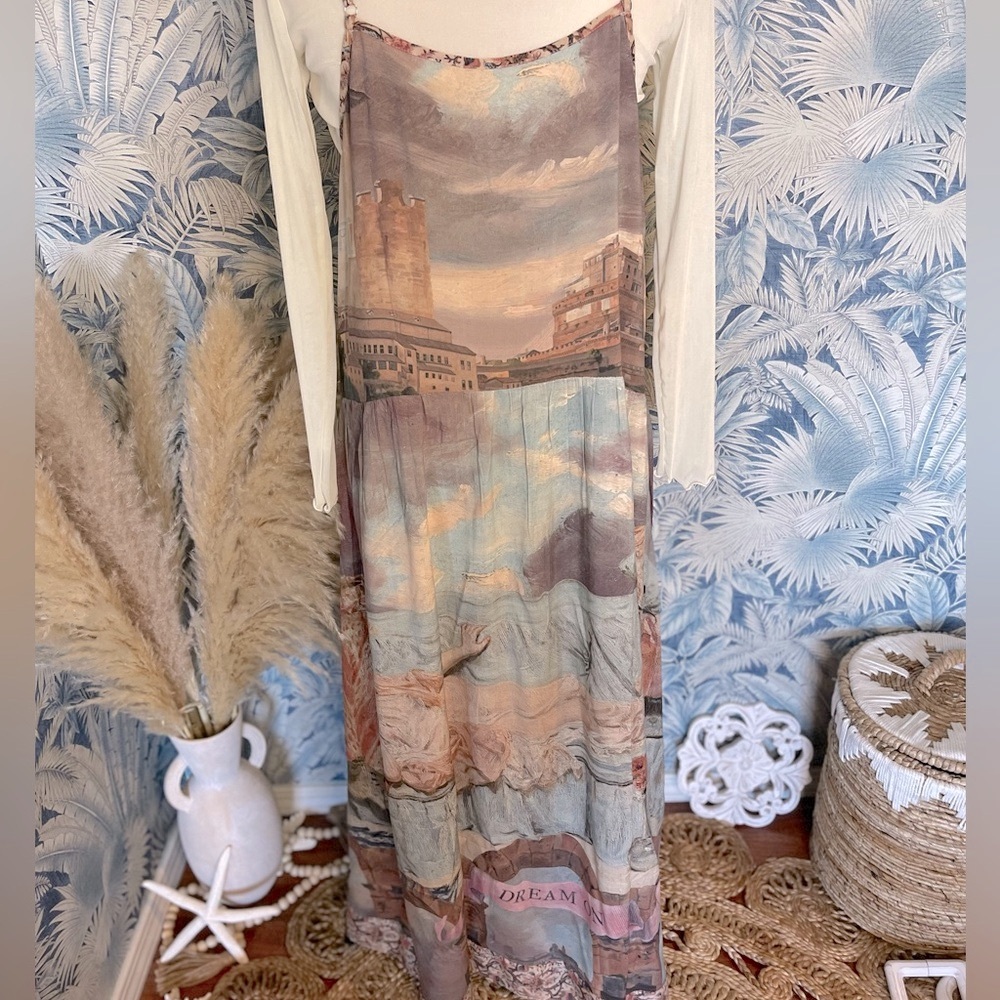 ⭐️Market of ⭐️ Imaginarium Boheme Long Dress with Moon - Picture 16 of 17